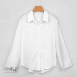 ScotsTee Shop Scottish Erwin Clan Crest Womens Scottish Fold Cat and Thistle Drawing Casual Shirt