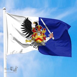 ScotsTee Shop Irish Fanning Coat of Arms Irish Family Crest Flag of Connacht Flag