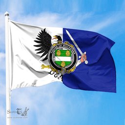 ScotsTee Shop Irish House of MACKENNA Coat of Arms Irish Family Crest Flag of Connacht Flag