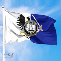 ScotsTee Shop Irish House of O DRISCOLL Coat of Arms Irish Family Crest Flag of Connacht Flag
