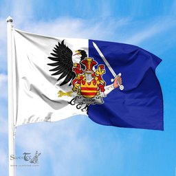 ScotsTee Shop Irish Jessop Coat of Arms Irish Family Crest Flag of Connacht Flag