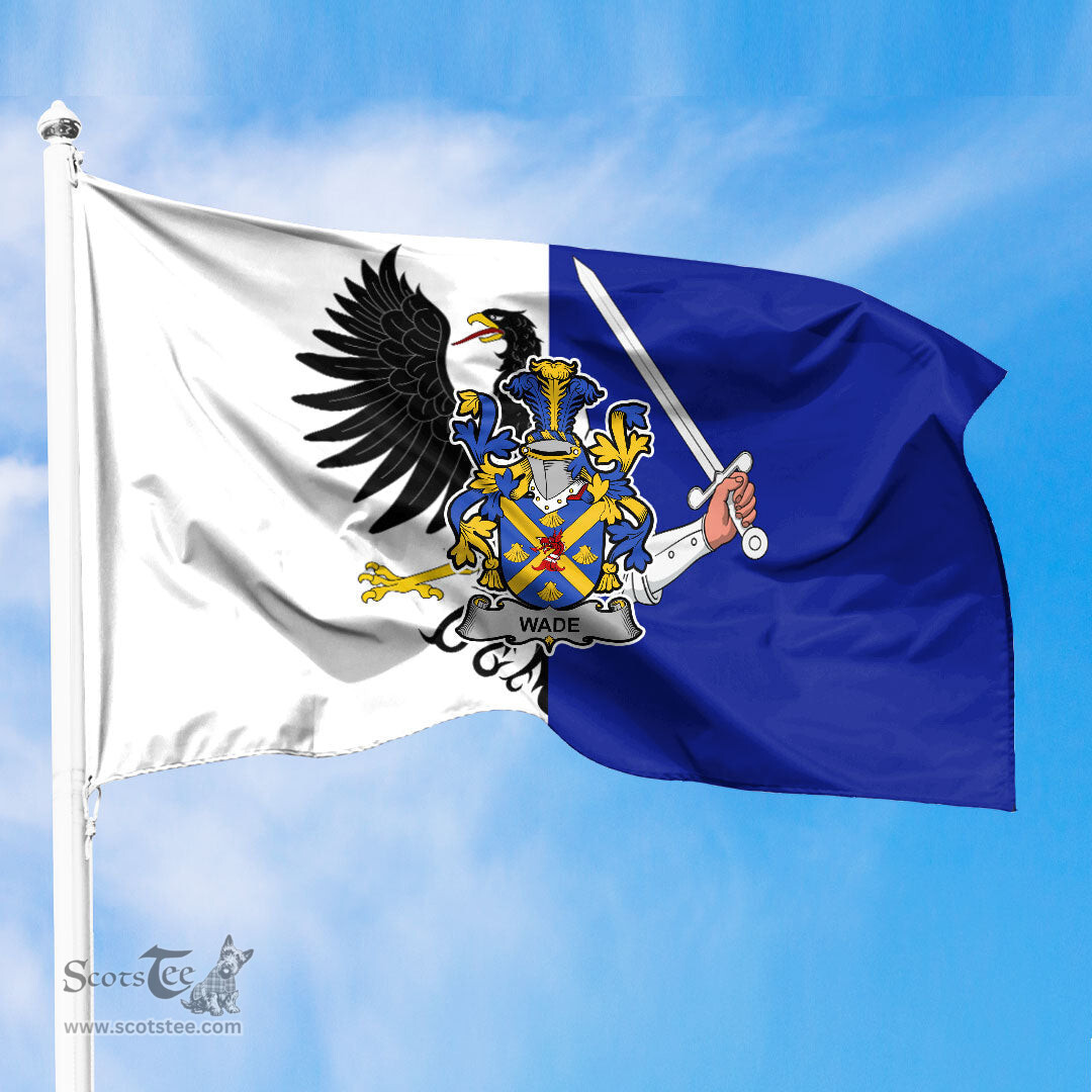 ScotsTee Shop Irish Wade Coat of Arms Irish Family Crest Flag of Connacht Flag