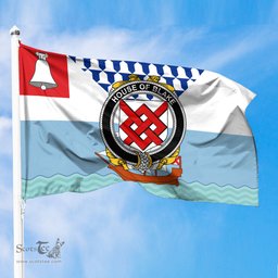 ScotsTee Shop Irish House of BLAKE Coat of Arms Irish Family Crest Flag of Belfast Flag