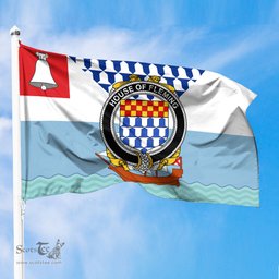 ScotsTee Shop Irish House of FLEMING Coat of Arms Irish Family Crest Flag of Belfast Flag