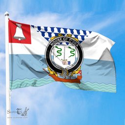 ScotsTee Shop Irish House of O DEA Coat of Arms Irish Family Crest Flag of Belfast Flag