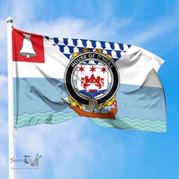 ScotsTee Shop Irish House of O NEILL Coat of Arms Irish Family Crest Flag of Belfast Flag
