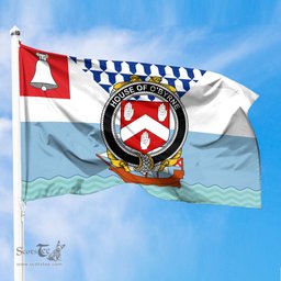 ScotsTee Shop Irish House of O BYRNE Coat of Arms Irish Family Crest Flag of Belfast Flag