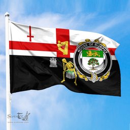 ScotsTee Shop Irish House of MURPHY O Morchoe Coat of Arms Irish Family Crest Derry City Flag