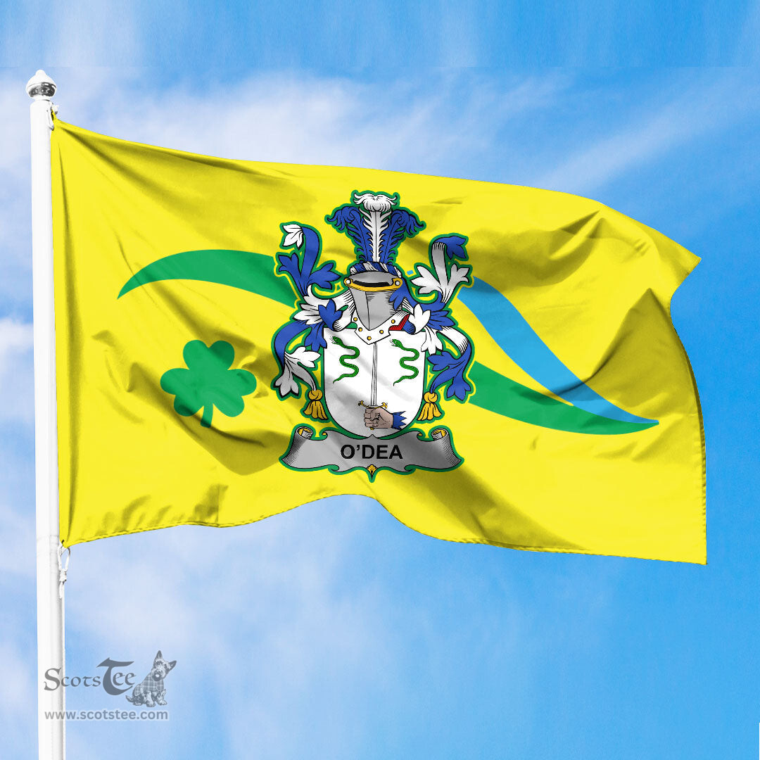 ScotsTee Shop Irish Dea or O Dea Coat of Arms Irish Family Crest The Unofficial Flag of Dún Laoghaire–Rathdown County Council Flag