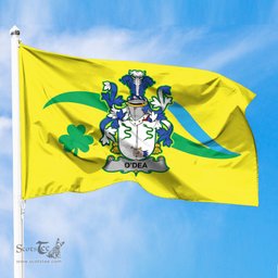 ScotsTee Shop Irish Dea or O Dea Coat of Arms Irish Family Crest The Unofficial Flag of Dún Laoghaire–Rathdown County Council Flag