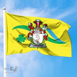 ScotsTee Shop Irish Davoren or O Davoren Coat of Arms Irish Family Crest The Unofficial Flag of Dún Laoghaire–Rathdown County Council Flag