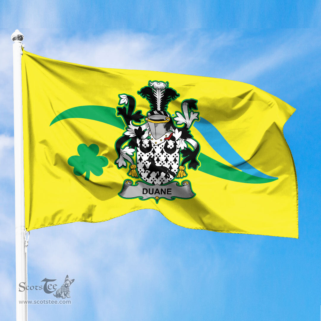 ScotsTee Shop Irish Duane or O Devine Coat of Arms Irish Family Crest The Unofficial Flag of Dún Laoghaire–Rathdown County Council Flag