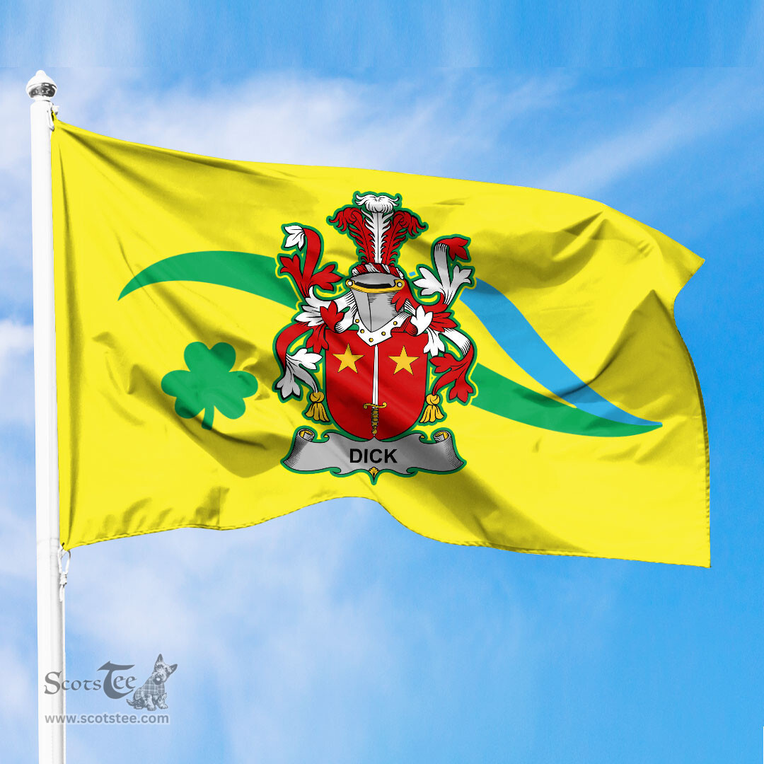 ScotsTee Shop Irish Dick Coat of Arms Irish Family Crest The Unofficial Flag of Dún Laoghaire–Rathdown County Council Flag