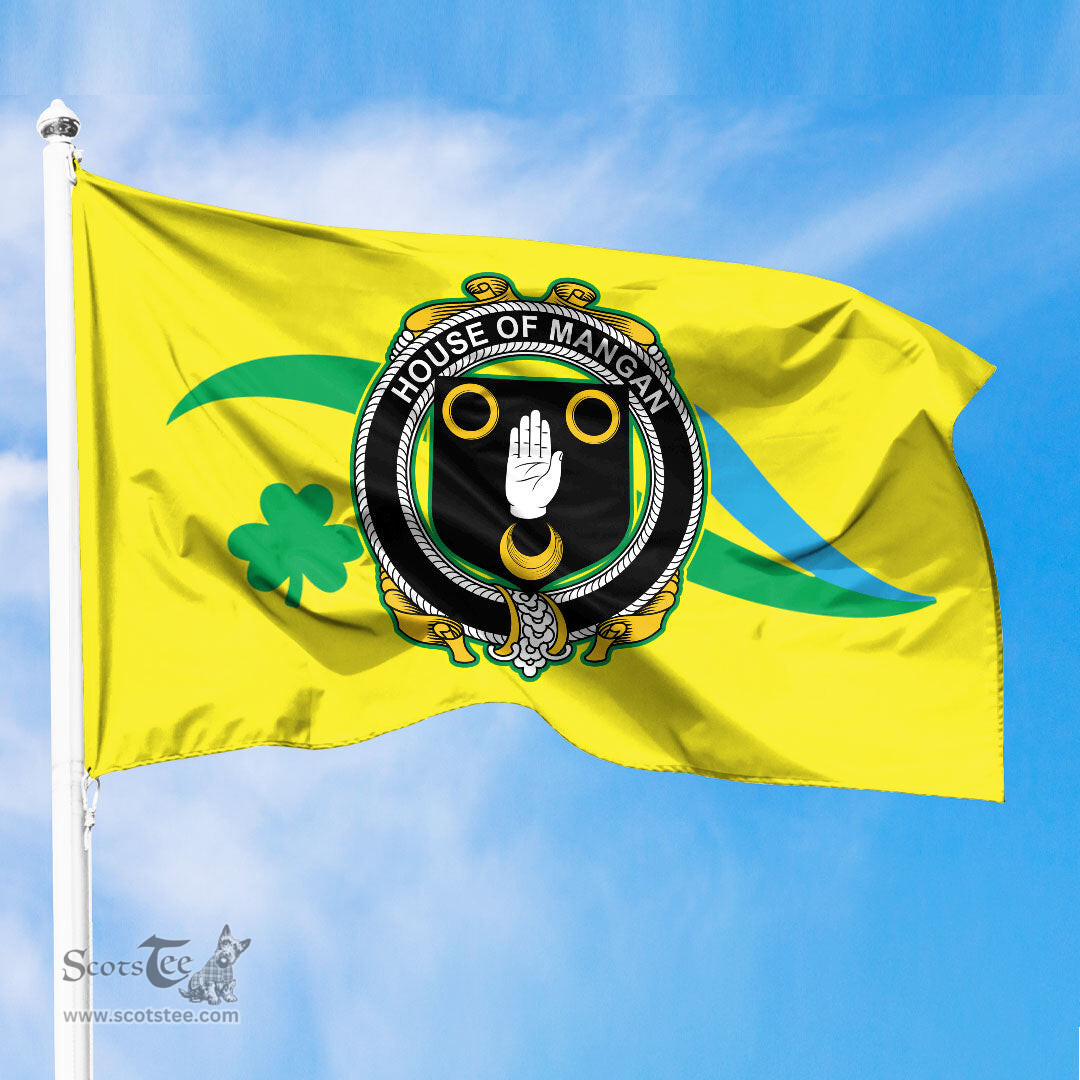 ScotsTee Shop Irish House of MANGAN Coat of Arms Irish Family Crest The Unofficial Flag of Dún Laoghaire–Rathdown County Council Flag
