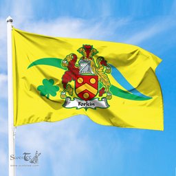 ScotsTee Shop Irish Forkin Coat of Arms Irish Family Crest The Unofficial Flag of Dún Laoghaire–Rathdown County Council Flag