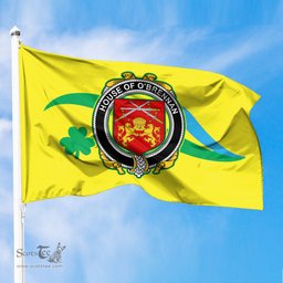 ScotsTee Shop Irish House of O BRENNAN Ossory Coat of Arms Irish Family Crest The Unofficial Flag of Dún Laoghaire–Rathdown County Council Flag