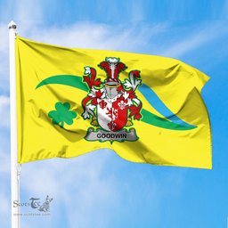 ScotsTee Shop Irish Goodwin Coat of Arms Irish Family Crest The Unofficial Flag of Dún Laoghaire–Rathdown County Council Flag