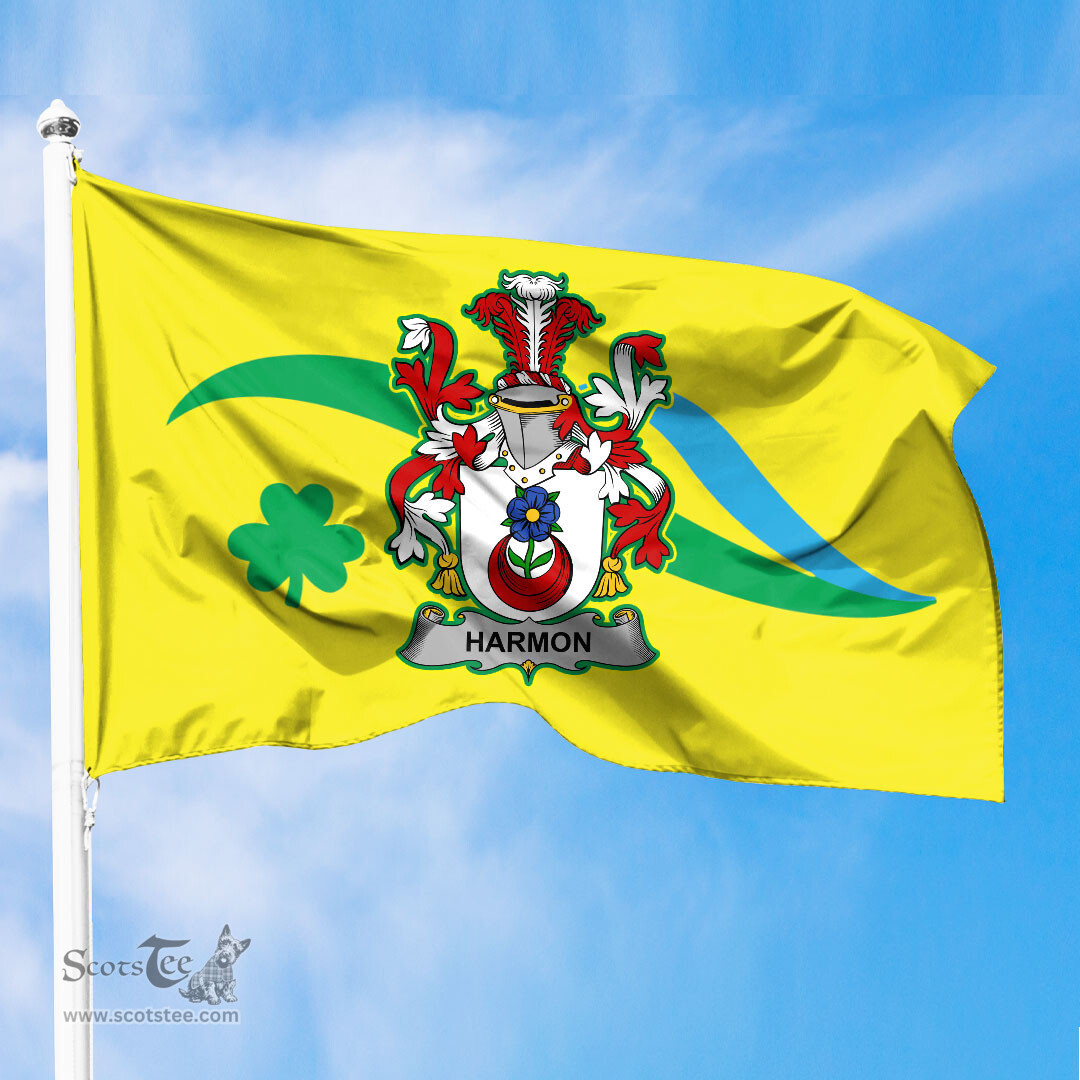 ScotsTee Shop Irish Harmon Coat of Arms Irish Family Crest The Unofficial Flag of Dún Laoghaire–Rathdown County Council Flag