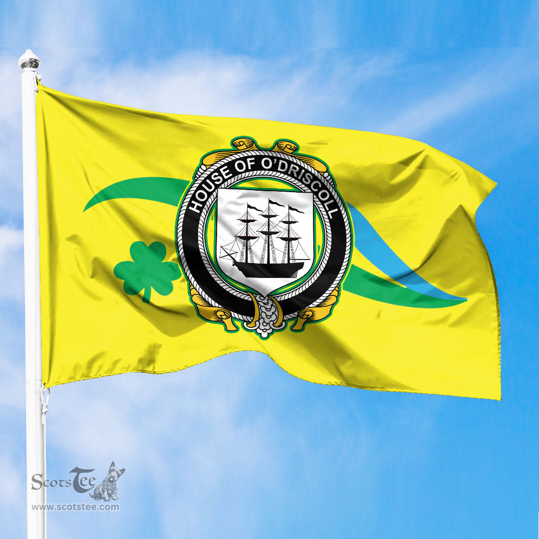 ScotsTee Shop Irish House of O DRISCOLL Coat of Arms Irish Family Crest The Unofficial Flag of Dún Laoghaire–Rathdown County Council Flag