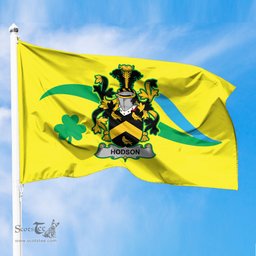 ScotsTee Shop Irish Hodson Coat of Arms Irish Family Crest The Unofficial Flag of Dún Laoghaire–Rathdown County Council Flag