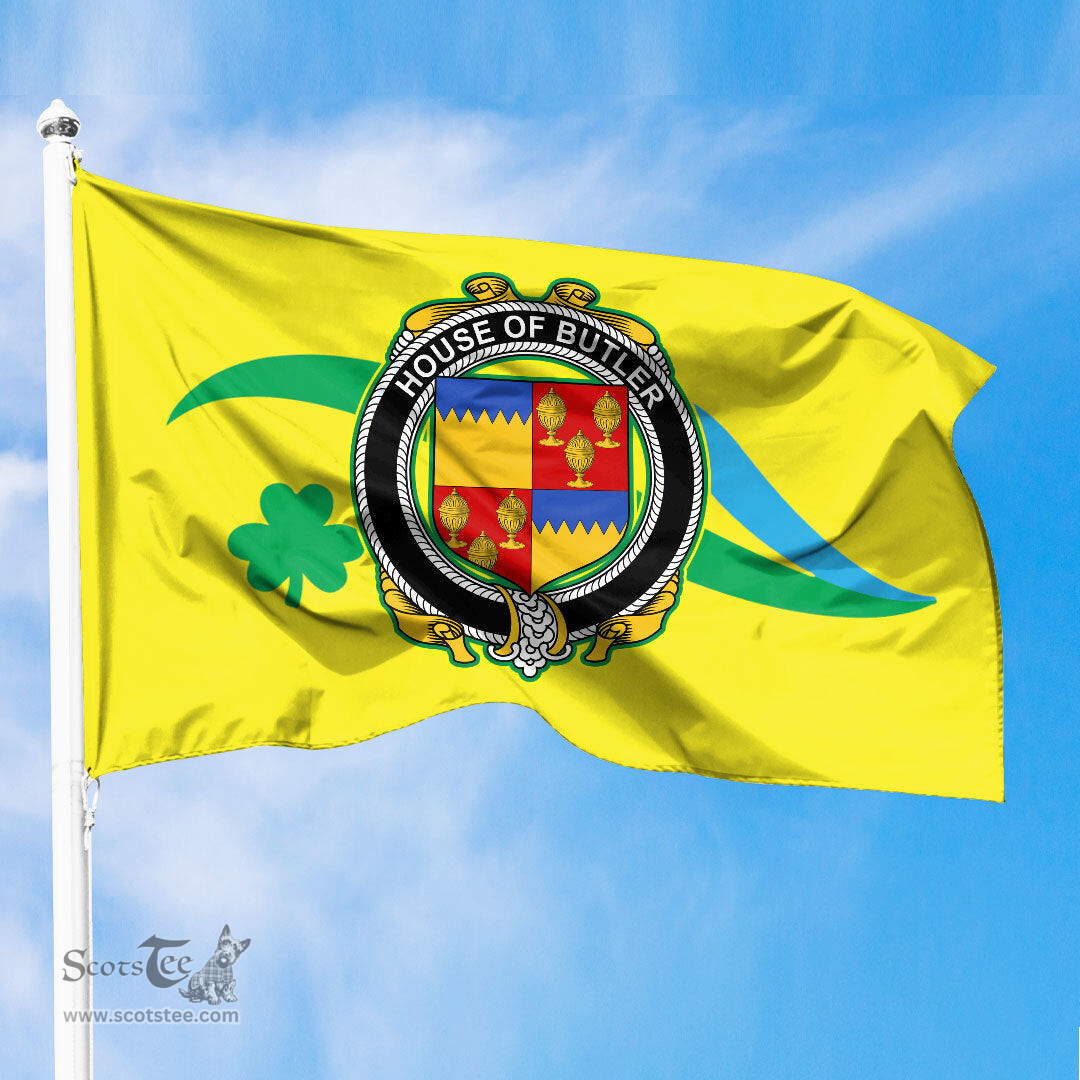 ScotsTee Shop Irish House of BUTLER Coat of Arms Irish Family Crest The Unofficial Flag of Dún Laoghaire–Rathdown County Council Flag