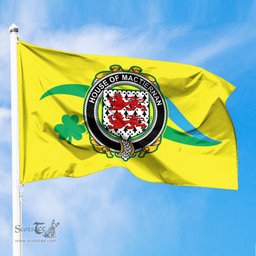 ScotsTee Shop Irish House of MACTIERNAN Coat of Arms Irish Family Crest The Unofficial Flag of Dún Laoghaire–Rathdown County Council Flag