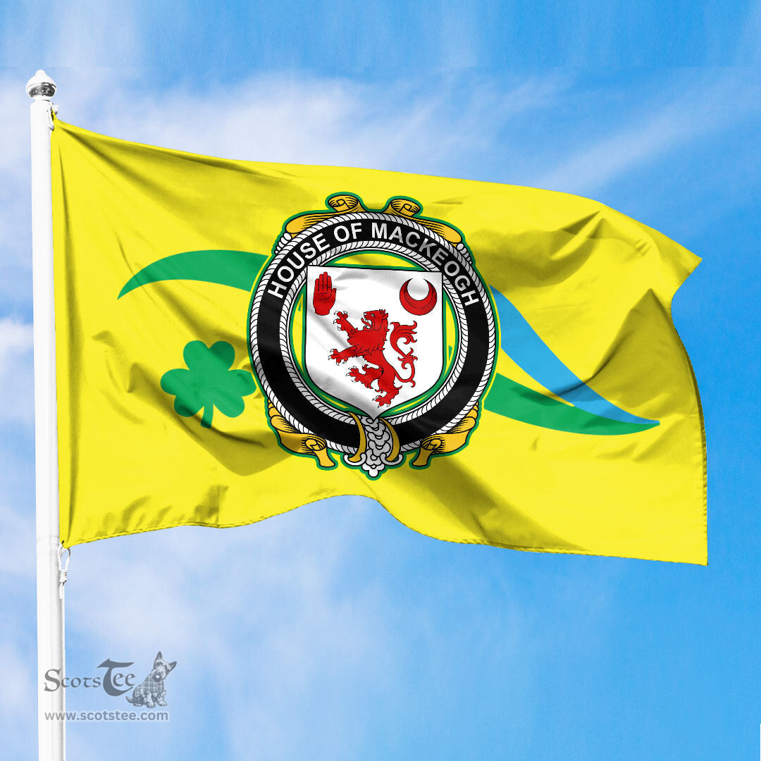 ScotsTee Shop Irish House of MACKEOGH Coat of Arms Irish Family Crest The Unofficial Flag of Dún Laoghaire–Rathdown County Council Flag