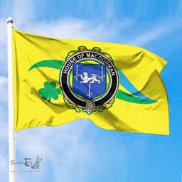 ScotsTee Shop Irish House of MACGORMAN Coat of Arms Irish Family Crest The Unofficial Flag of Dún Laoghaire–Rathdown County Council Flag