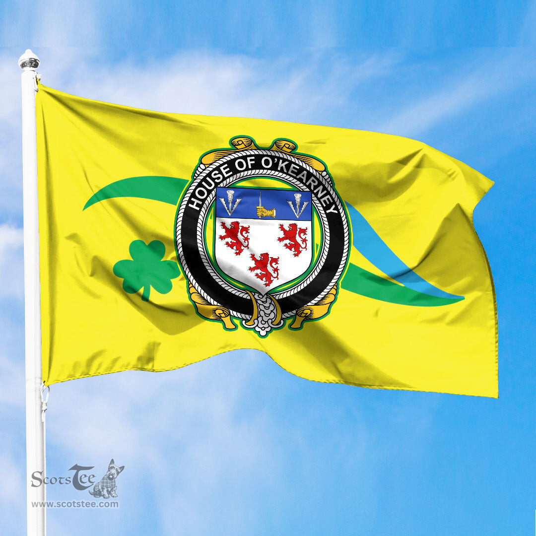 ScotsTee Shop Irish House of O KEARNEY Coat of Arms Irish Family Crest The Unofficial Flag of Dún Laoghaire–Rathdown County Council Flag