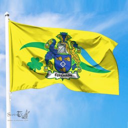 ScotsTee Shop Irish Ferguson Coat of Arms Irish Family Crest The Unofficial Flag of Dún Laoghaire–Rathdown County Council Flag