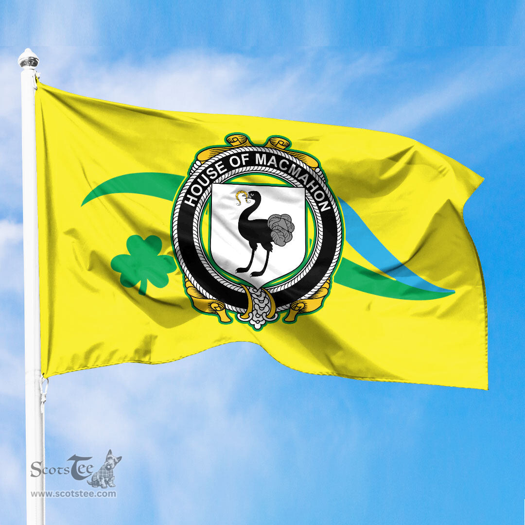 ScotsTee Shop Irish House of MACMAHON Oriel Coat of Arms Irish Family Crest The Unofficial Flag of Dún Laoghaire–Rathdown County Council Flag