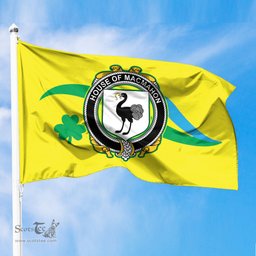 ScotsTee Shop Irish House of MACMAHON Oriel Coat of Arms Irish Family Crest The Unofficial Flag of Dún Laoghaire–Rathdown County Council Flag