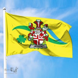 ScotsTee Shop Irish Heydon Coat of Arms Irish Family Crest The Unofficial Flag of Dún Laoghaire–Rathdown County Council Flag