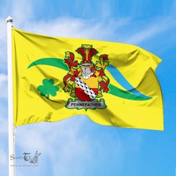 ScotsTee Shop Irish Pennefather Coat of Arms Irish Family Crest The Unofficial Flag of Dún Laoghaire–Rathdown County Council Flag