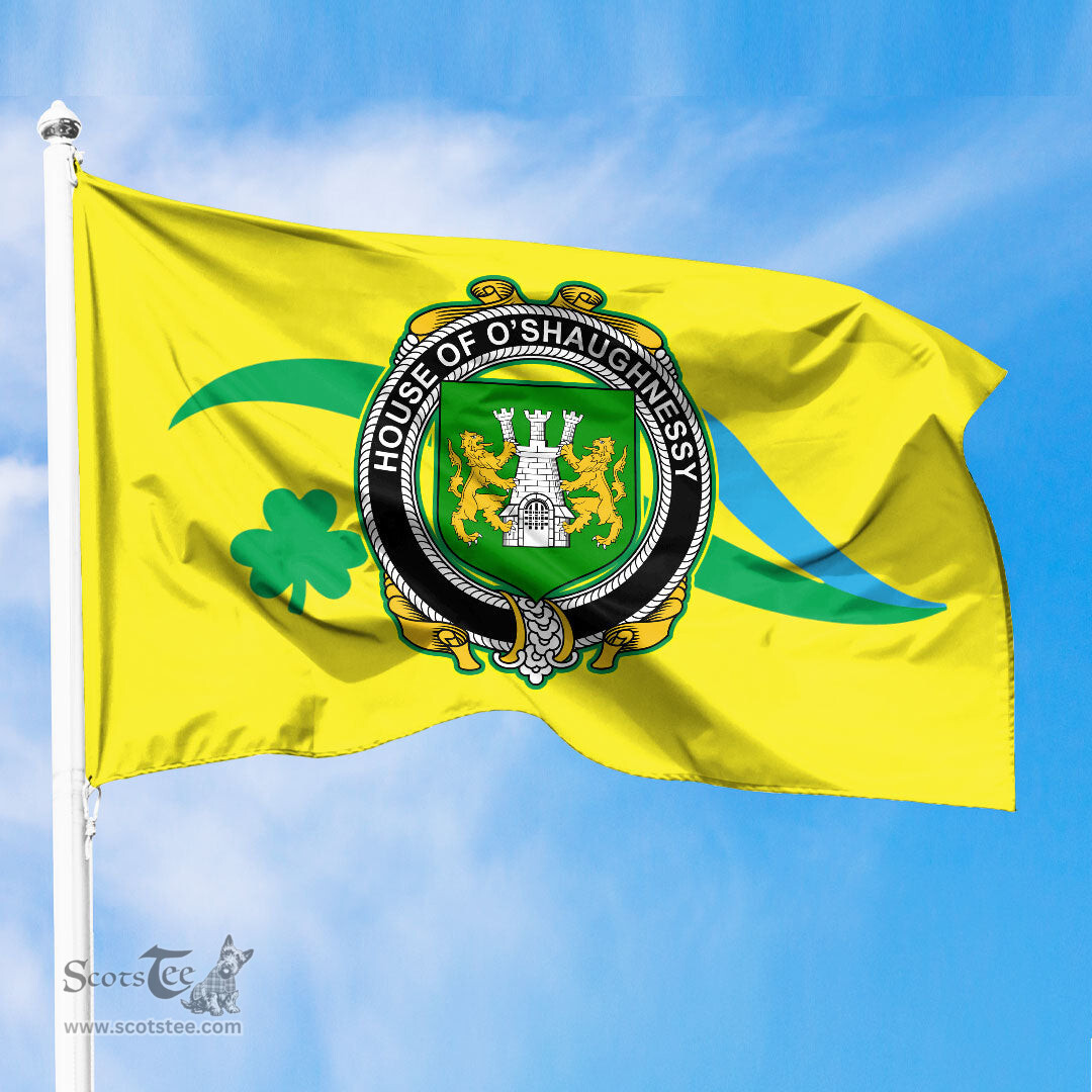 ScotsTee Shop Irish House of O SHAUGNESSY Coat of Arms Irish Family Crest The Unofficial Flag of Dún Laoghaire–Rathdown County Council Flag