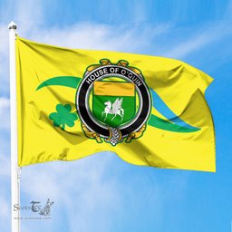 ScotsTee Shop Irish House of O QUIN Annaly Coat of Arms Irish Family Crest The Unofficial Flag of Dún Laoghaire–Rathdown County Council Flag