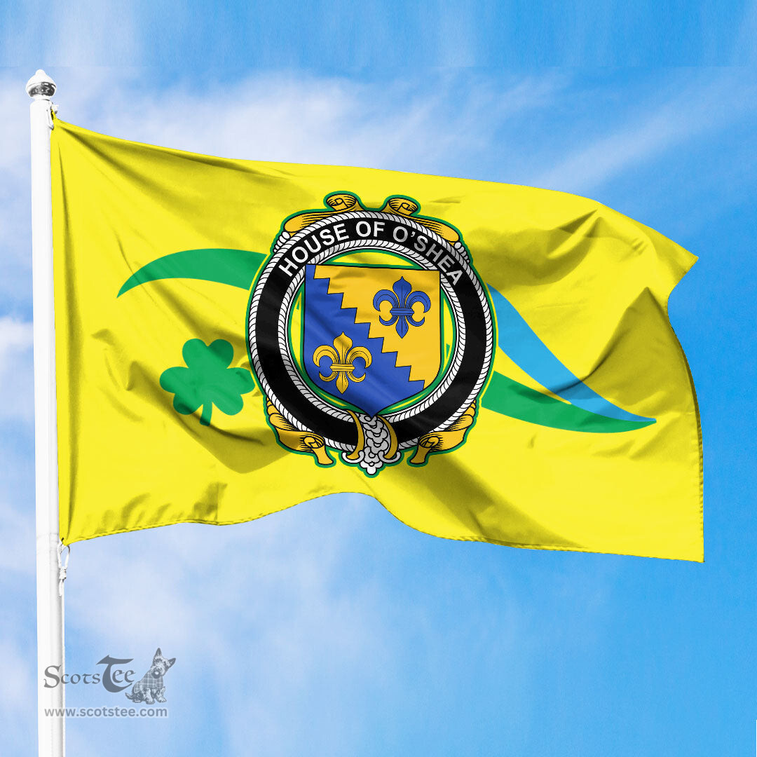 ScotsTee Shop Irish House of O SHEA Coat of Arms Irish Family Crest The Unofficial Flag of Dún Laoghaire–Rathdown County Council Flag