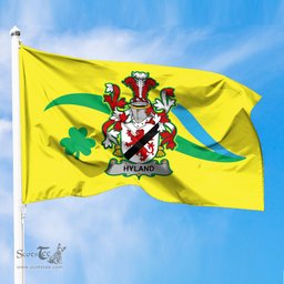 ScotsTee Shop Irish Hyland or O Hyland Coat of Arms Irish Family Crest The Unofficial Flag of Dún Laoghaire–Rathdown County Council Flag