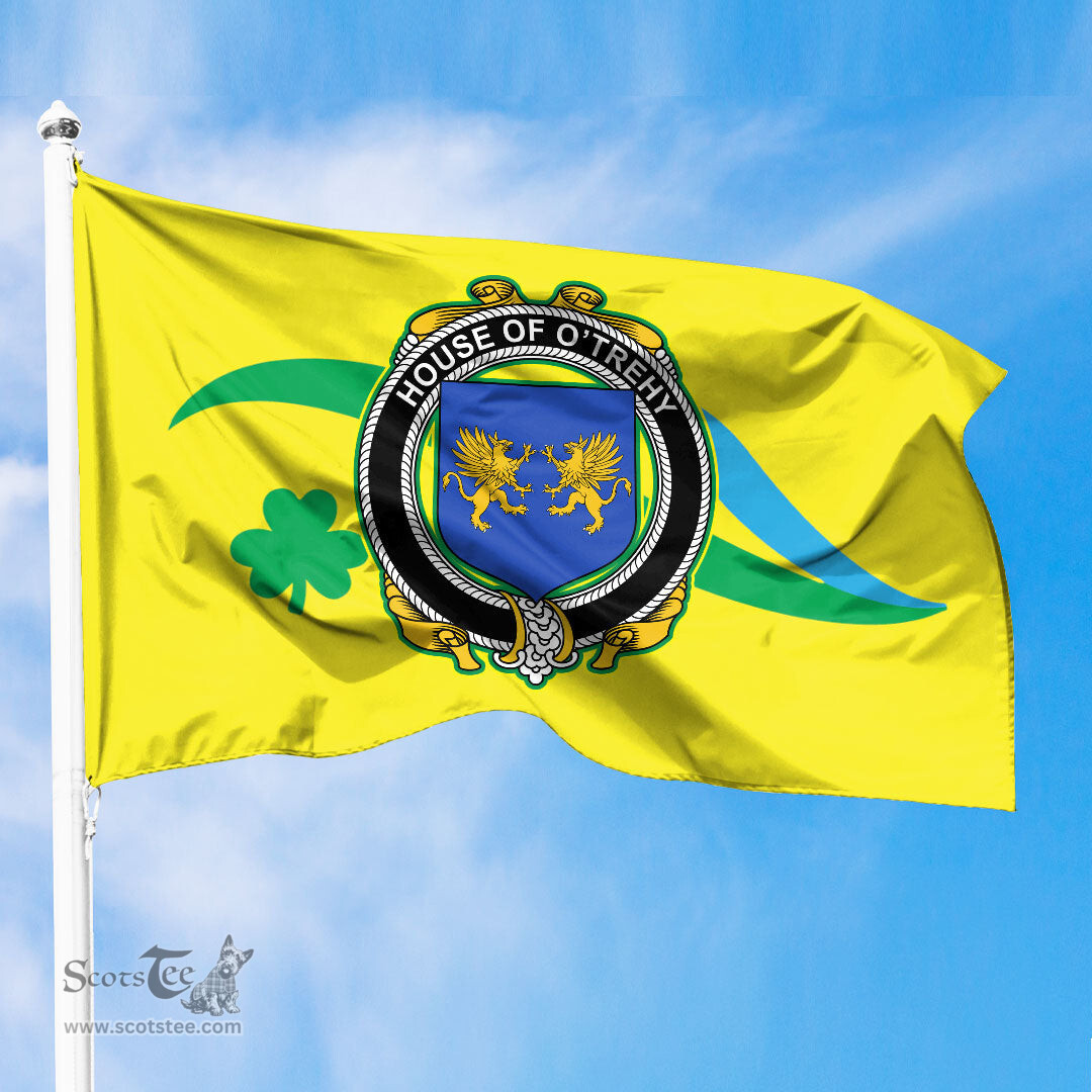 ScotsTee Shop Irish House of O TREHY Troy Coat of Arms Irish Family Crest The Unofficial Flag of Dún Laoghaire–Rathdown County Council Flag