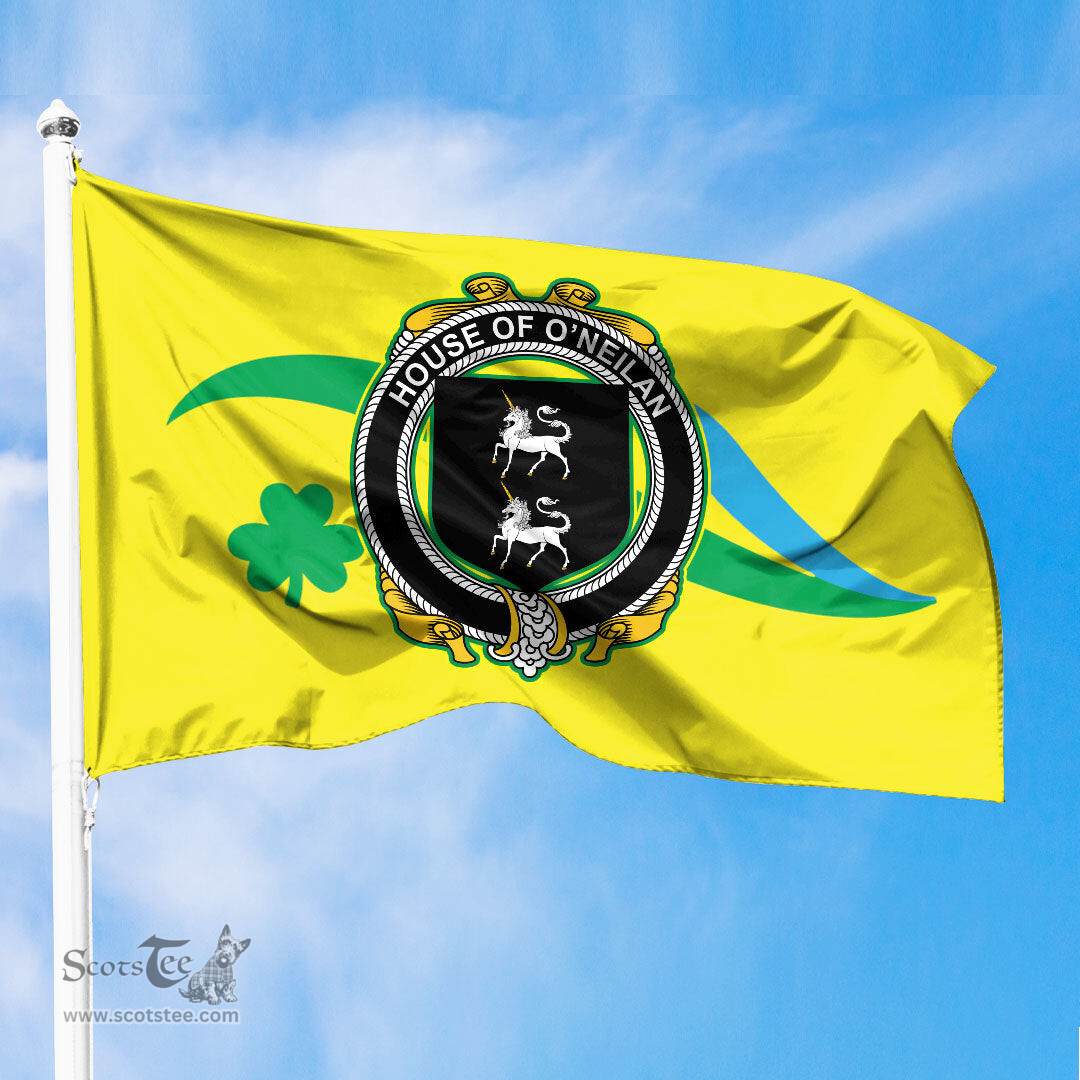 ScotsTee Shop Irish House of O NEILAN Coat of Arms Irish Family Crest The Unofficial Flag of Dún Laoghaire–Rathdown County Council Flag