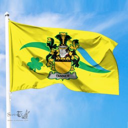 ScotsTee Shop Irish Tanner Coat of Arms Irish Family Crest The Unofficial Flag of Dún Laoghaire–Rathdown County Council Flag