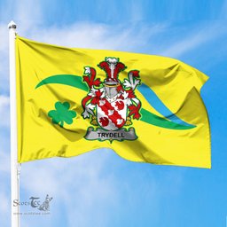 ScotsTee Shop Irish Trydell Coat of Arms Irish Family Crest The Unofficial Flag of Dún Laoghaire–Rathdown County Council Flag