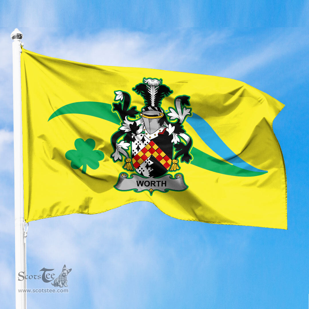 ScotsTee Shop Irish Worth or McWorth Coat of Arms Irish Family Crest The Unofficial Flag of Dún Laoghaire–Rathdown County Council Flag