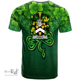 ScotsTee Shop Irish Noble Coat of Arms Irish T Shirt Irish Shamrock Triangle Style