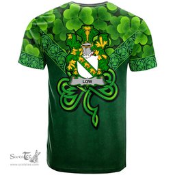 ScotsTee Shop Irish Low Coat of Arms Irish T Shirt Irish Shamrock Triangle Style