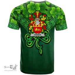 ScotsTee Shop Irish Yarner Coat of Arms Irish T Shirt Irish Shamrock Triangle Style