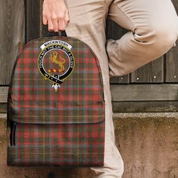 ScotsTee Shop Scottish MacKintosh Hunting Weathered Clan Tartan Backpack - Crest Classic