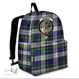 ScotsTee Shop Scottish Gordon Dress Modern Clan Tartan Backpack - Crest Classic