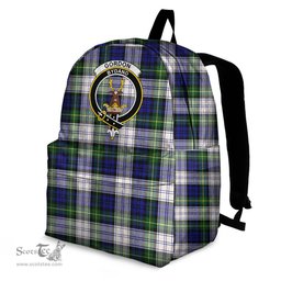 ScotsTee Shop Scottish Gordon Dress Modern Clan Tartan Backpack - Crest Classic