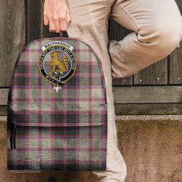 ScotsTee Shop Scottish MacPherson Hunting Ancient Clan Tartan Backpack - Crest Classic